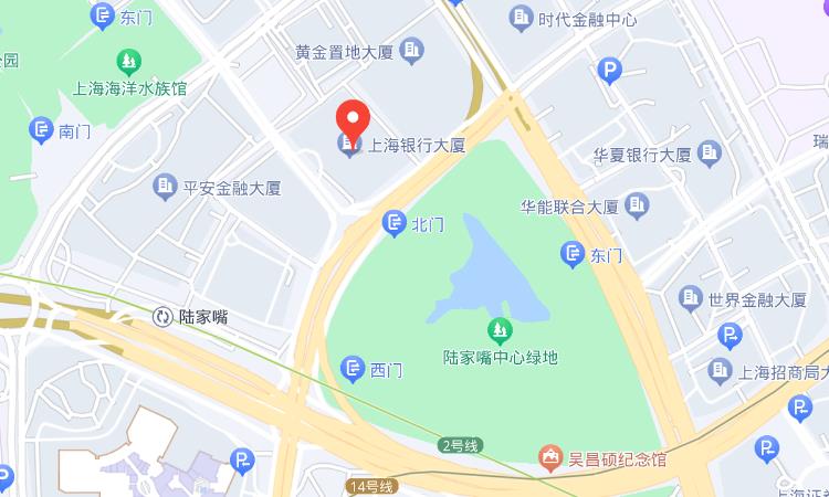 上海銀行大廈地圖位置